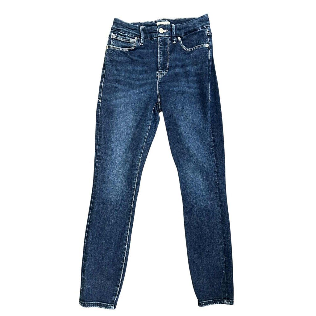 Good American Good Legs Skinny Cropped Jeans in Blue 260 - Size 4