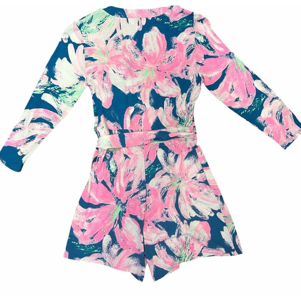 Lilly Pulitzer Floral Long sleeve Romper Size - XS