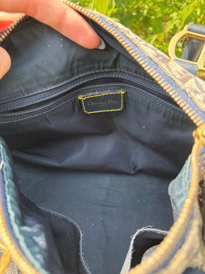 Christian Dior Diorissimo Trotter Boston Bag