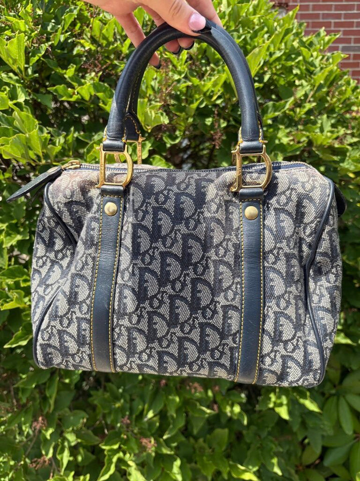 Christian Dior Diorissimo Trotter Boston Bag