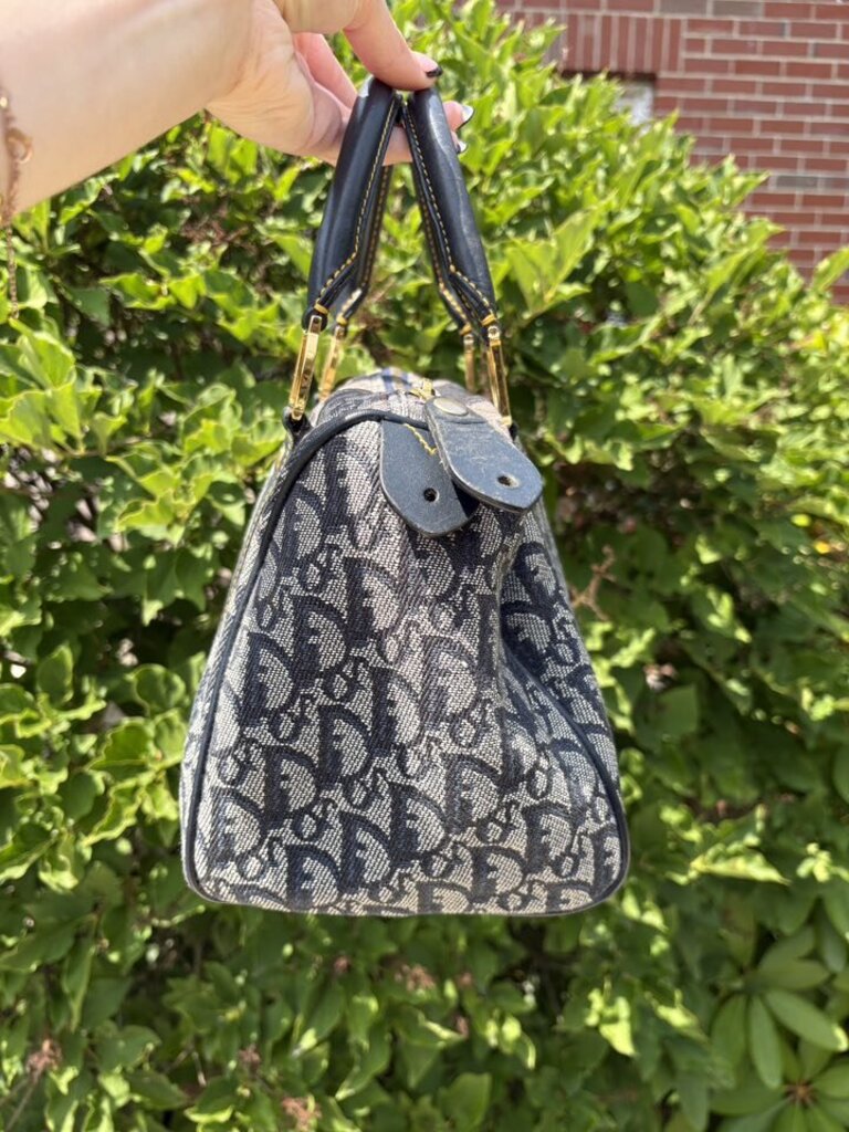 Christian Dior Diorissimo Trotter Boston Bag