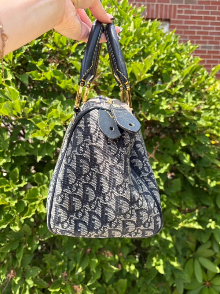 Christian Dior Diorissimo Trotter Boston Bag