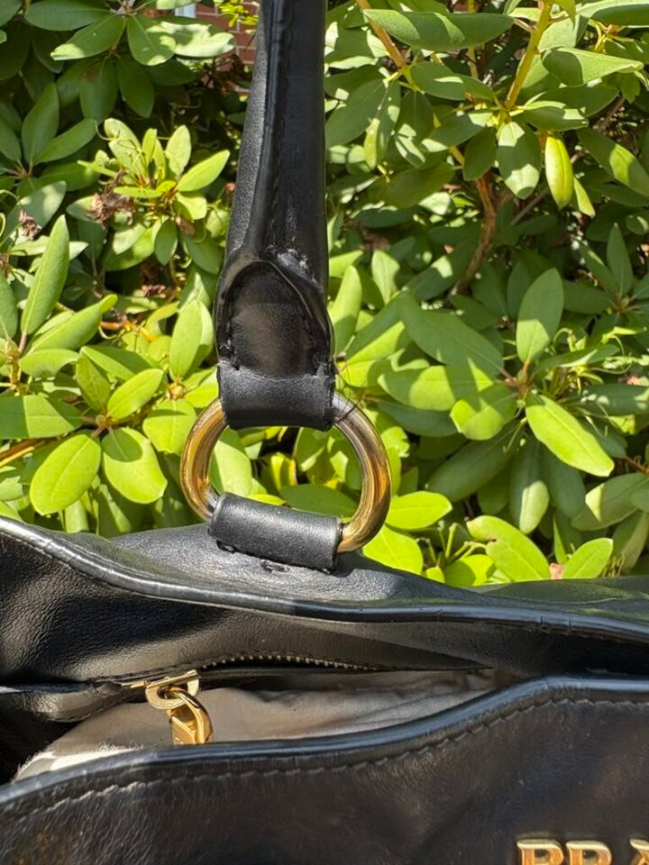 Prada Tessuto Leather Tote