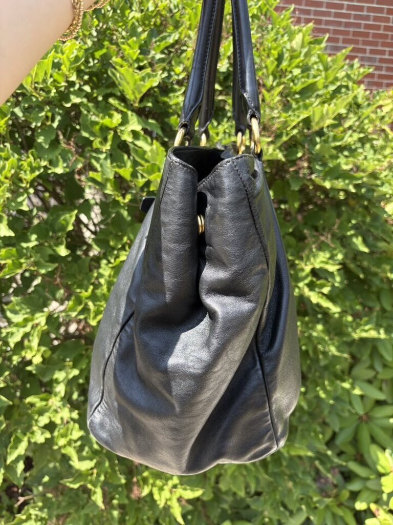 Prada Tessuto Leather Tote