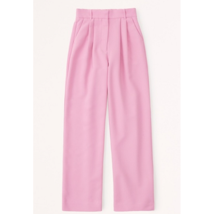 Abercrombie & Fitch Sloane Tailored Wide-Leg Trouser - Size 10