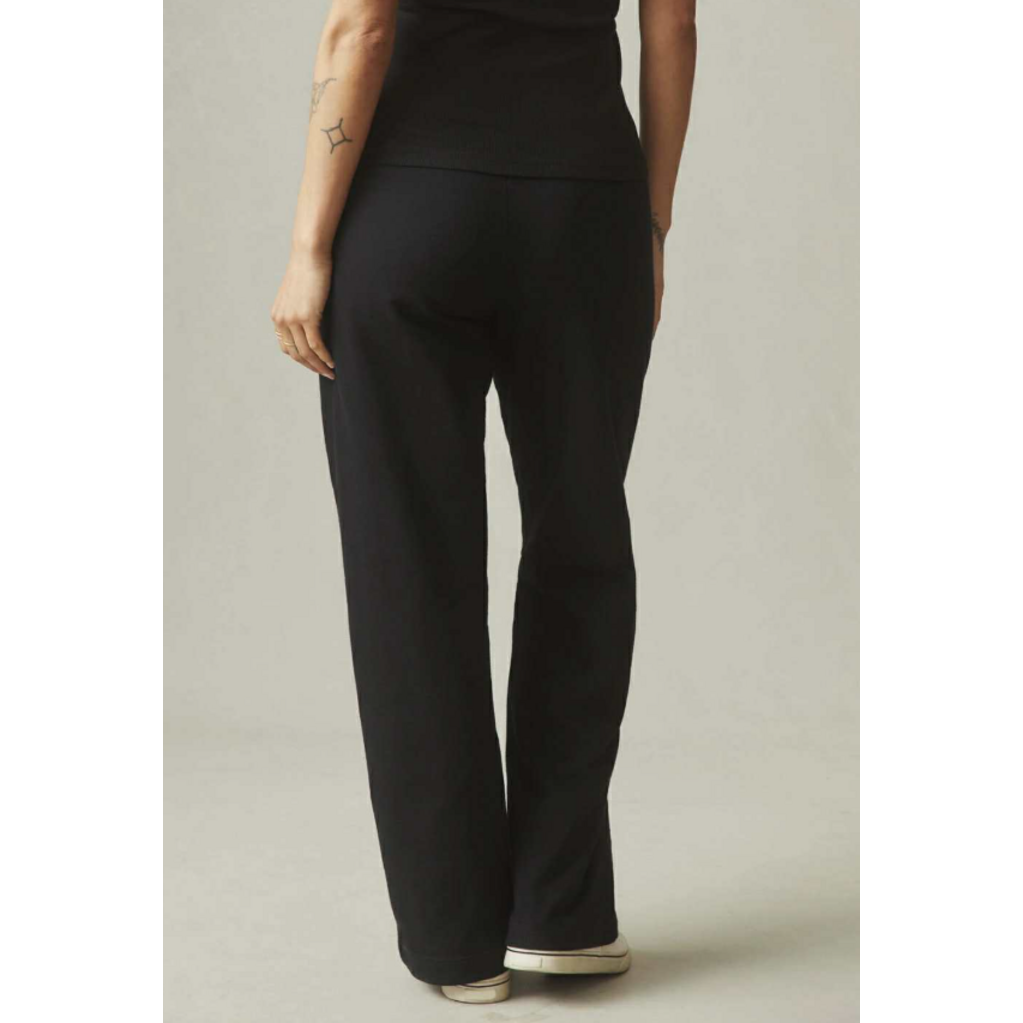 American Giant French Terry Straight Sweatpant in Black - Size Mediun