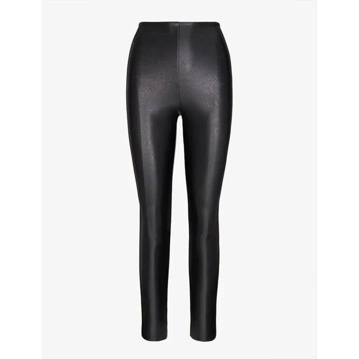 Commando Faux Leather Leggings In Black - Size Large