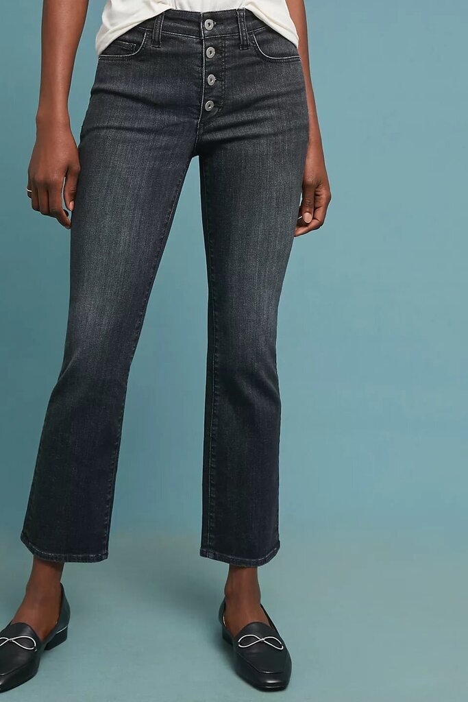 Pilcro High-Rise Cropped Flare Jeans - Size 26