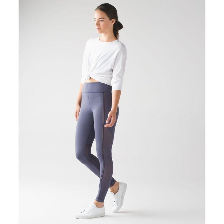 Lululemon Sculpt It Tight in Greyvy - Size 4