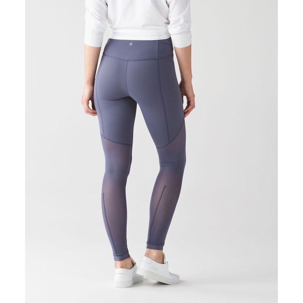 Lululemon Sculpt It Tight in Greyvy - Size 4