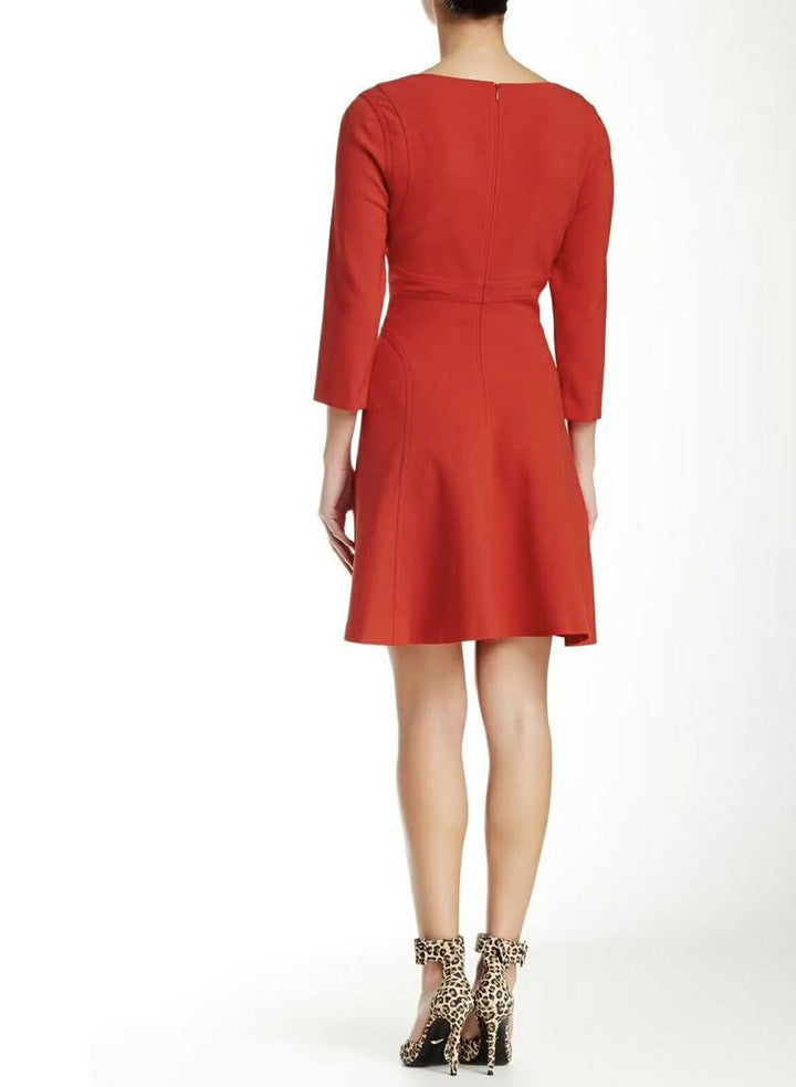 Diane Von Furstenburg Paloma Dress in Poppy - Size 4
