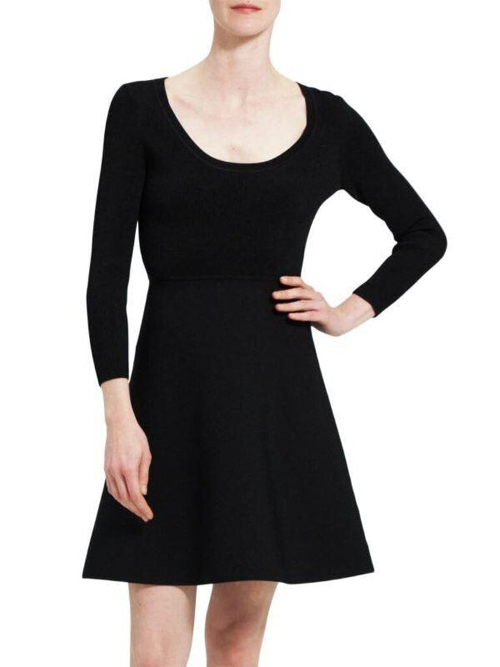 Theory NWT Scoopneck Flared Minidress - Size XS P
