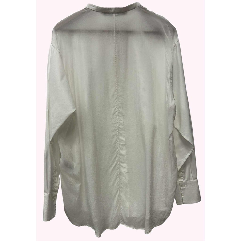 Zara Tuxedo Button-Up Top - Size XL