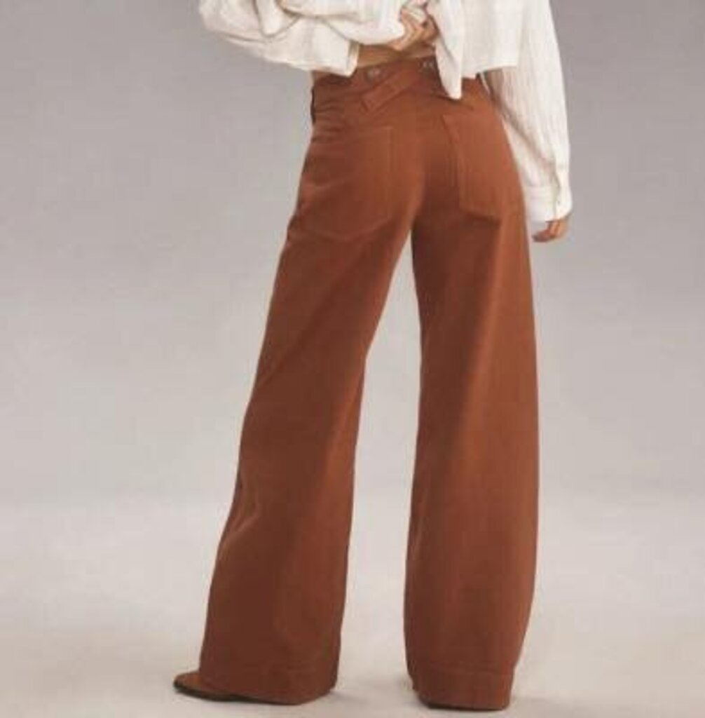 Pilcro NWT Puddle-Curve Wide-Leg Pants - Size 27