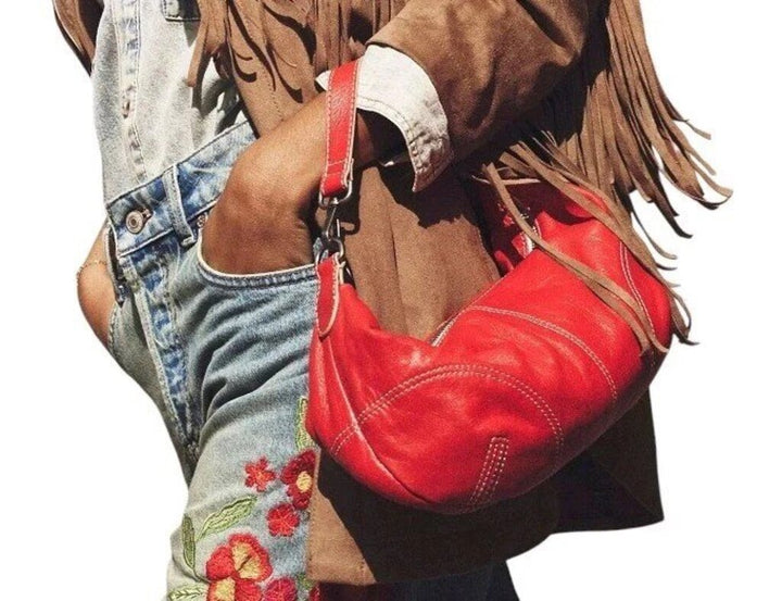 Free People Real World Clutch Shoulder Bag