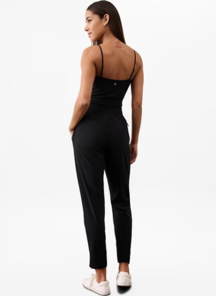 Athleta NWT Brooklyn Mid-Rise Ankle Pant in Black - Size 8 Petite
