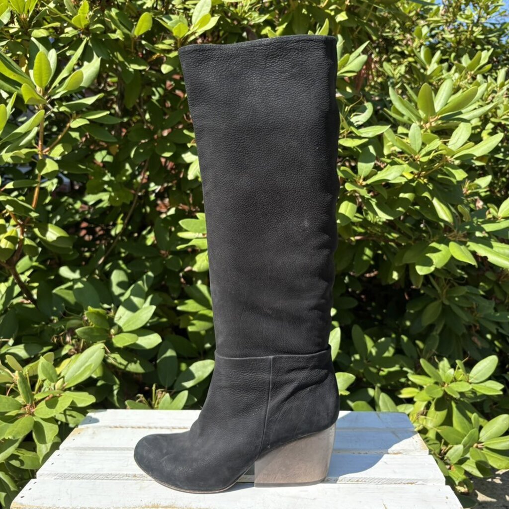 Coclico Leather Tall Boots - Size 38