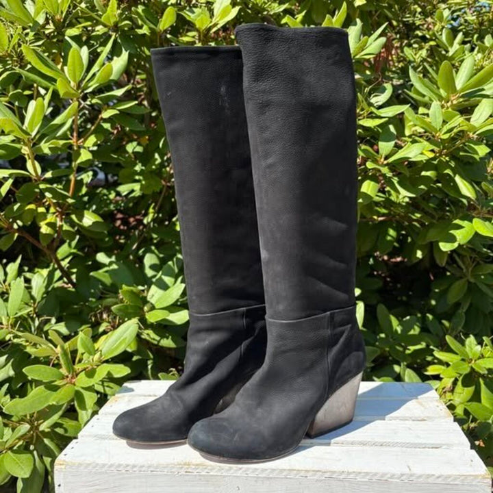 Coclico Leather Tall Boots - Size 38