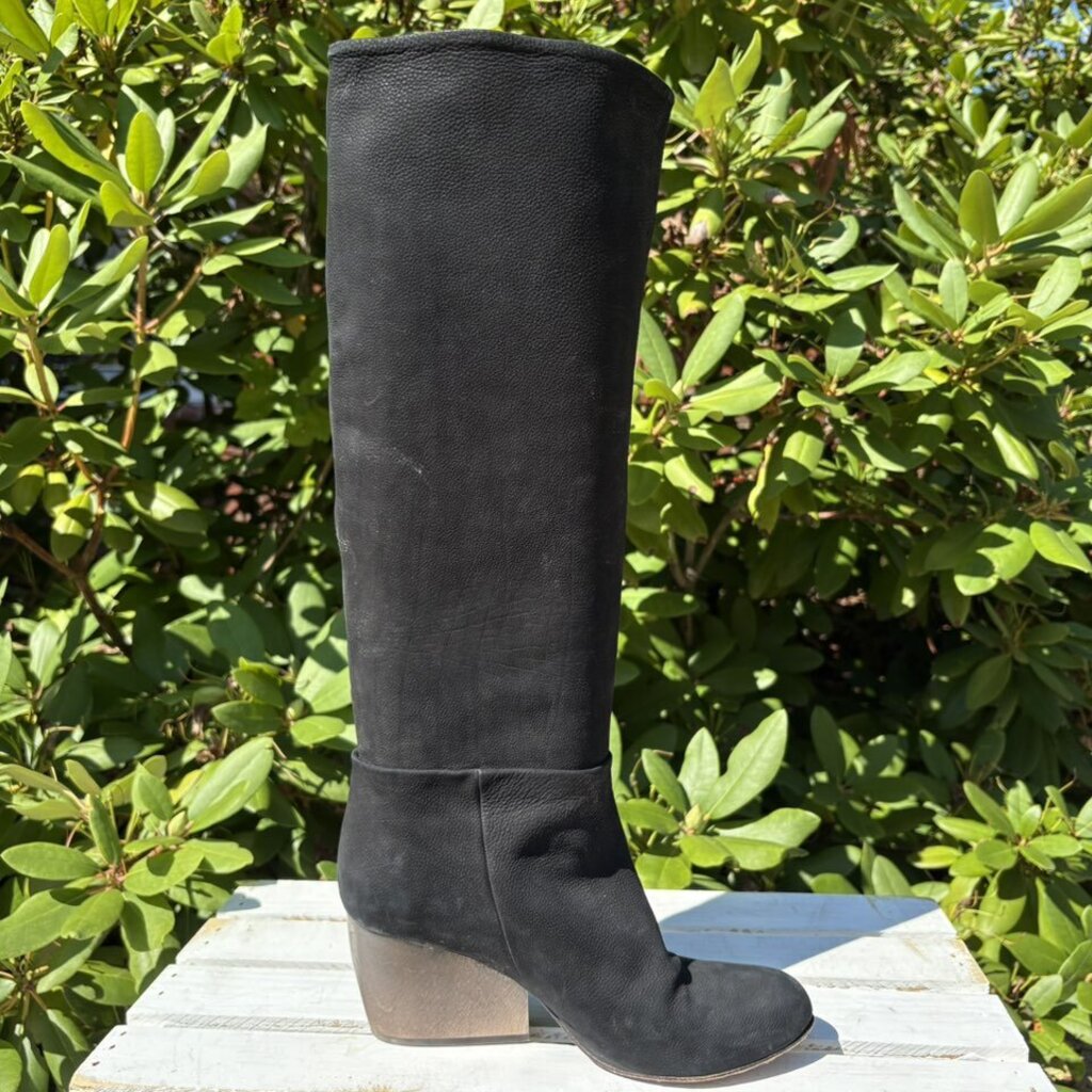 Coclico Leather Tall Boots - Size 38