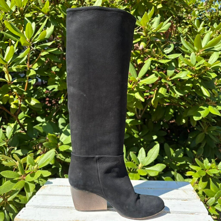 Coclico Leather Tall Boots - Size 38