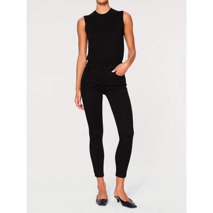 DL1961 Florence Skinny Mid Rise Instasculpt Crop - Size 24