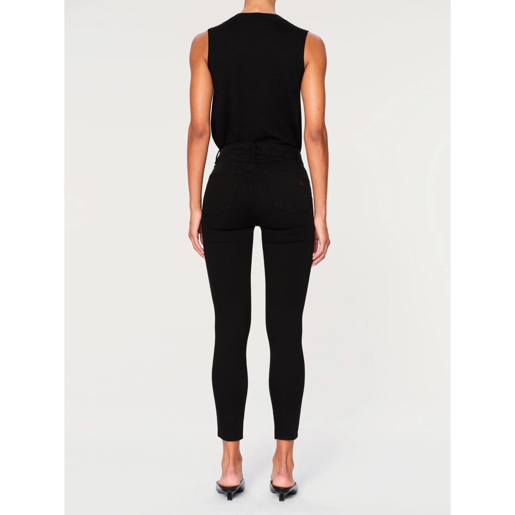 DL1961 Florence Skinny Mid Rise Instasculpt Crop - Size 24