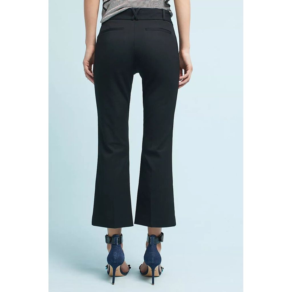 Anthropologie The Essential Crop Flare Trousers - Size 2