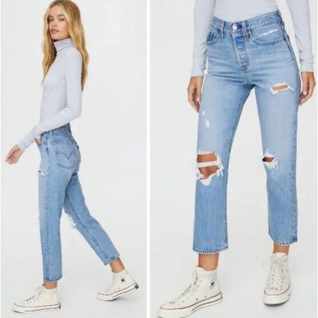 Levi’s High Rise Wedgie Icon Fit Jeans in Authentically Yours - Size 26