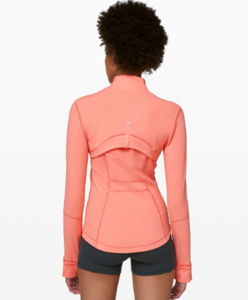 Lululemon Define Jacket in Light Coral - Size 2