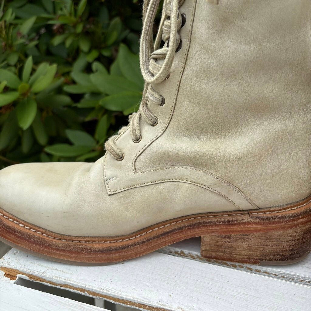 Free People Santa Fe Lace Up Boots - Size 40