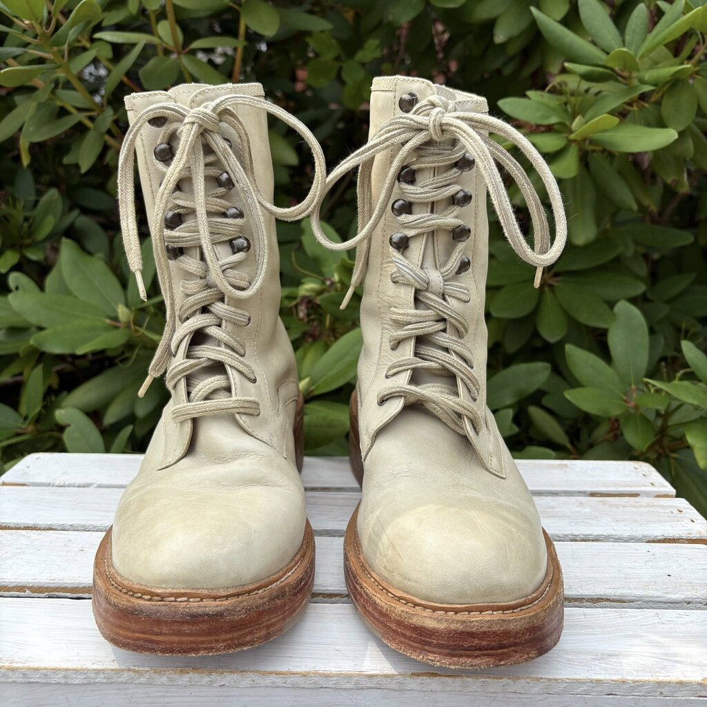 Free People Santa Fe Lace Up Boots - Size 40