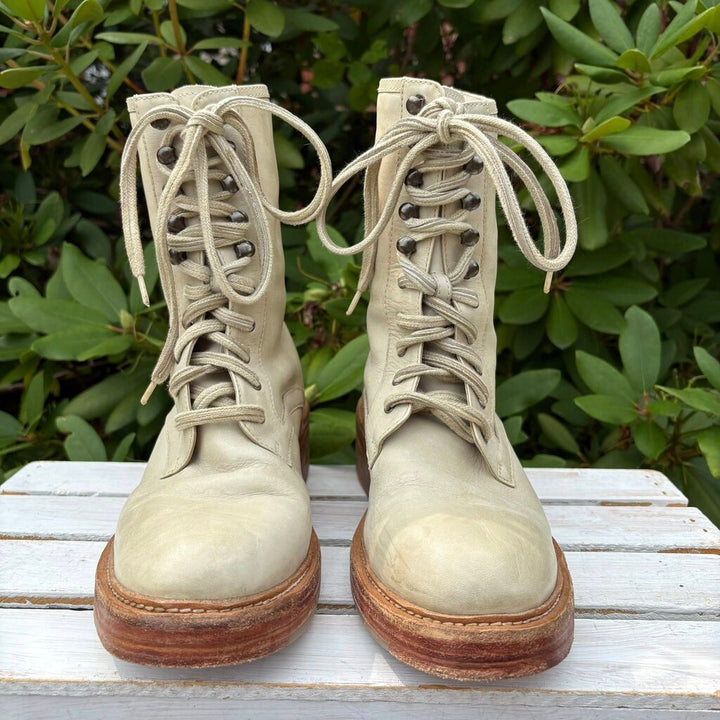 Free People Santa Fe Lace Up Boots - Size 40