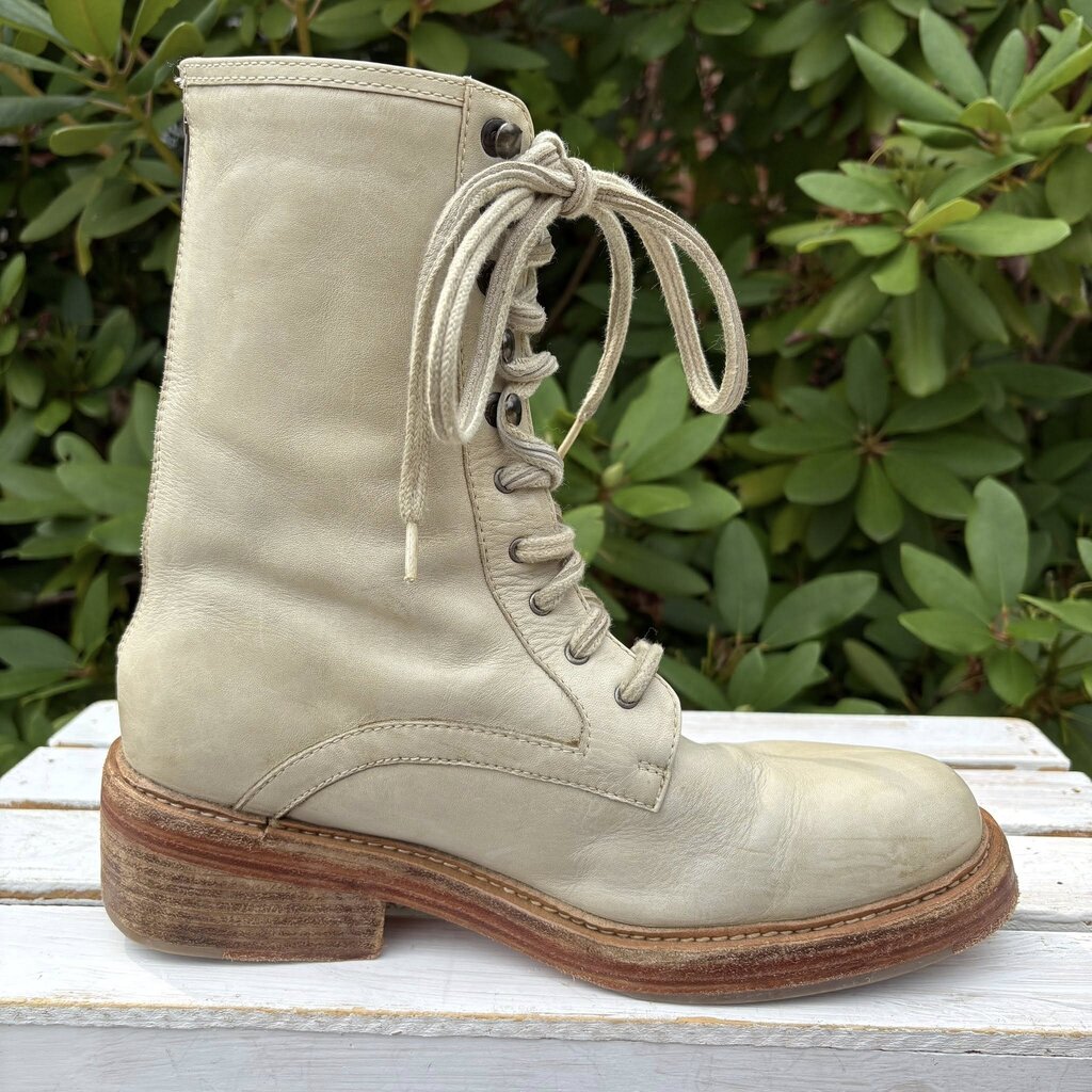 Free People Santa Fe Lace Up Boots - Size 40