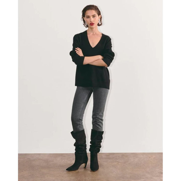 Everlane The Original Cheeky Jean in Washed Charcoal - Size 27