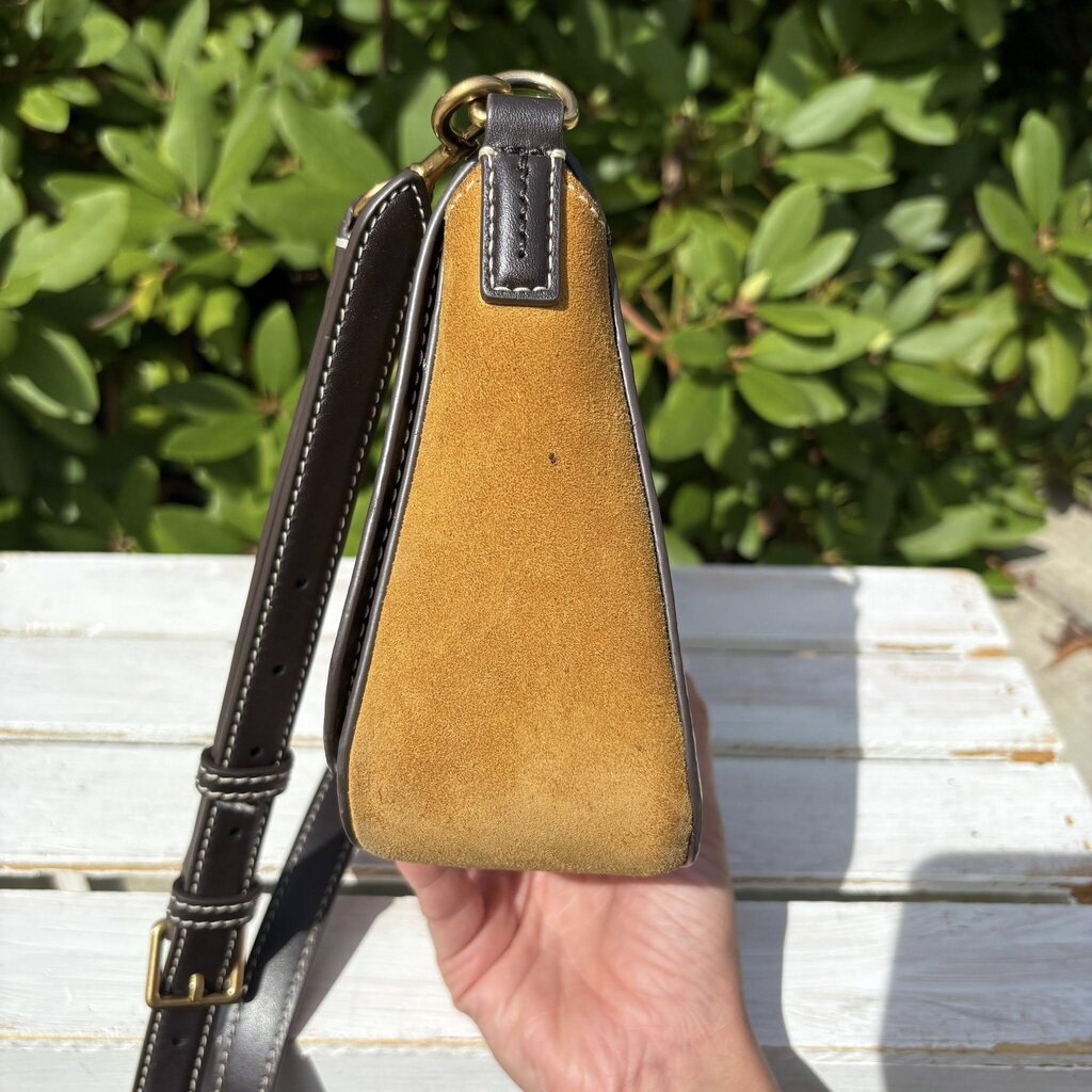 Tory Burch Thea Embossed Exotic Web Flap Crossbody