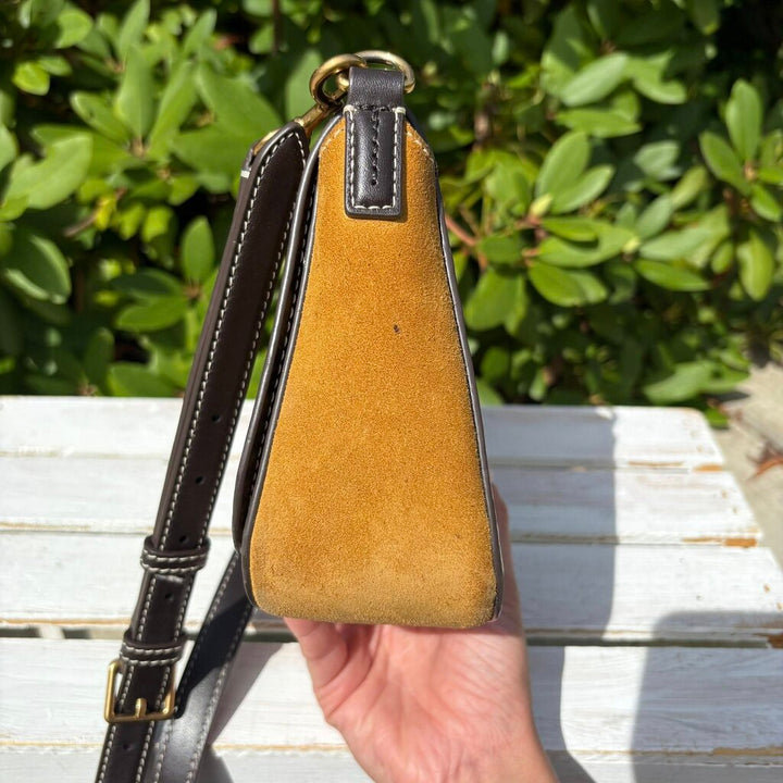 Tory Burch Thea Embossed Exotic Web Flap Crossbody