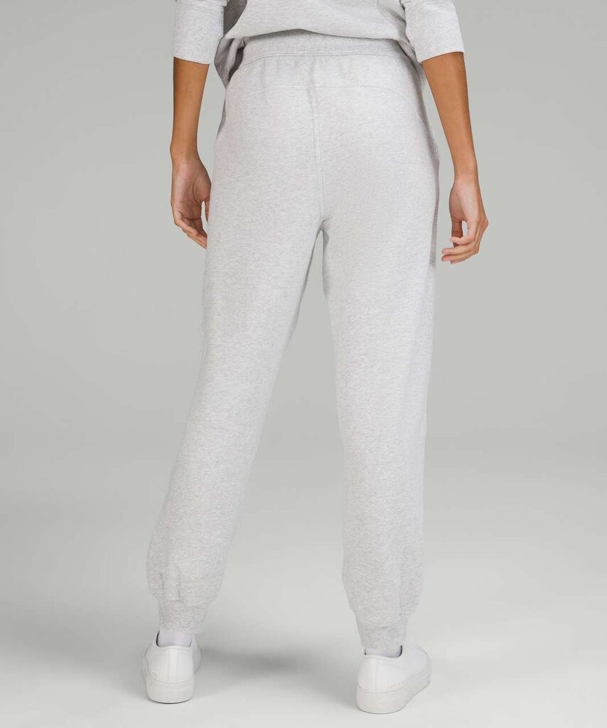 Lululemon Scuba High-Rise Relaxed Jogger in Heathered Core Ultra Light Grey - Size 6(Retails $118)