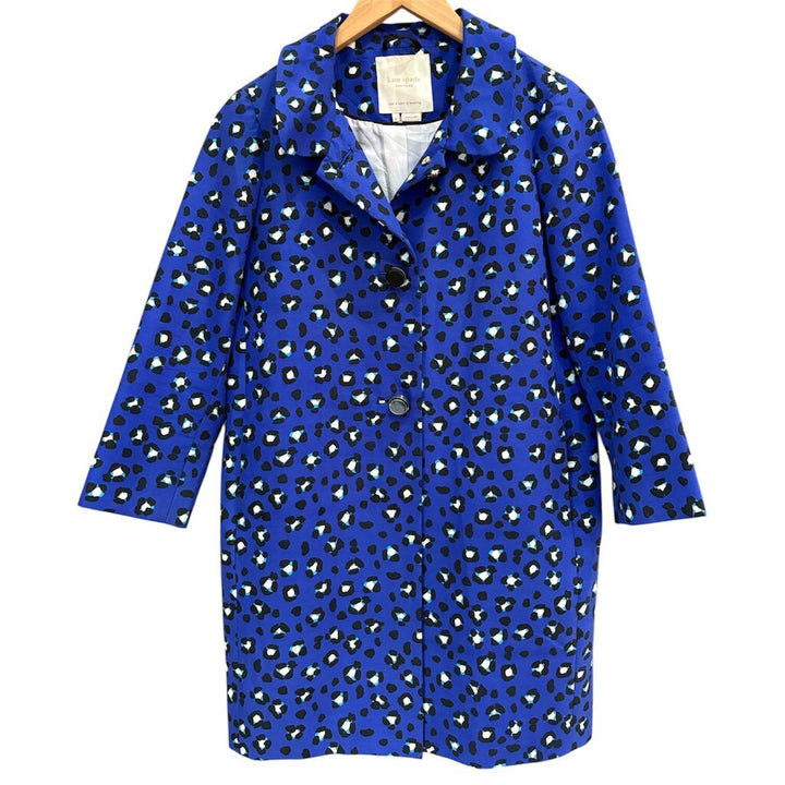 Kate Spade Cyber Cheetah Coat - Size 4