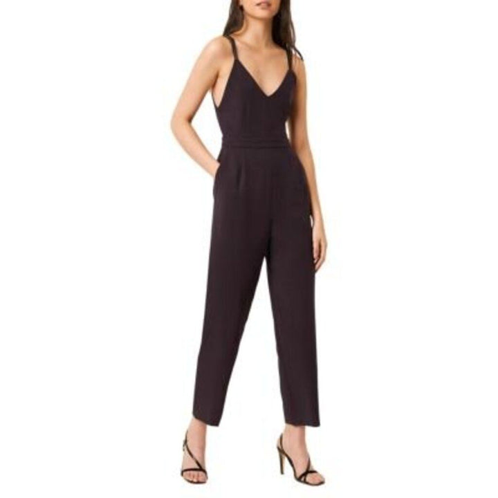 French Connection Anana Whisper Strappy NWT Jumpsuit - Size 6 (retails $168)