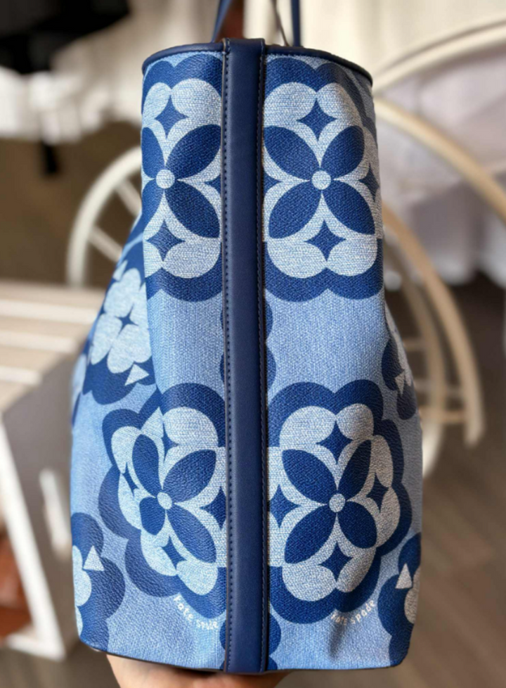 Kate Spade Flower Monogram Sutton Medium Tote (retails $358)