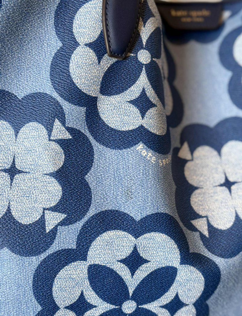 Kate Spade Flower Monogram Sutton Medium Tote (retails $358)