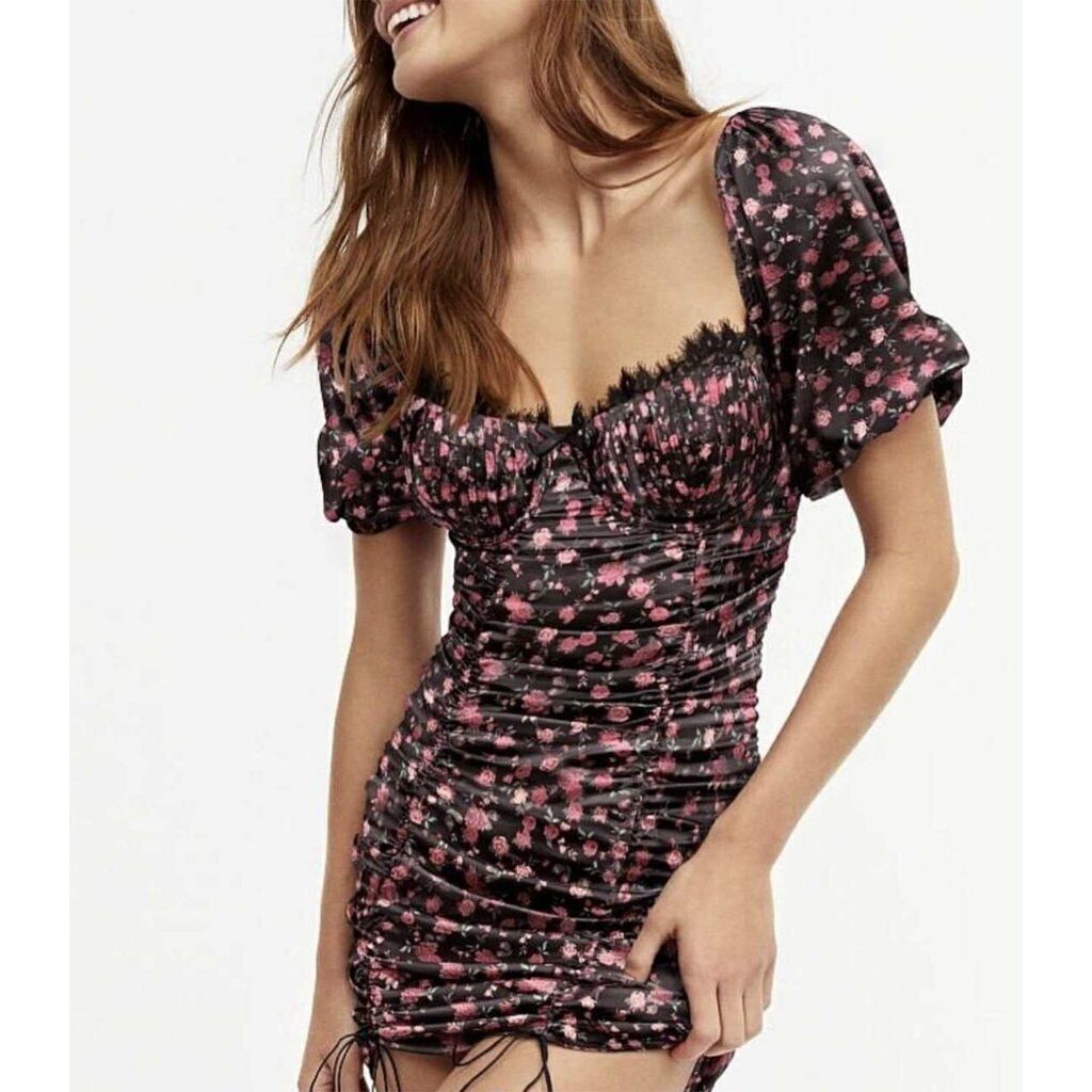 For Love & Lemons Floral Melrose Mini Dress - Size Medium Chic Boutique Consignments For Love & Lemons Floral Melrose Mini Dress - Size Medium Chic Boutique Consignments
