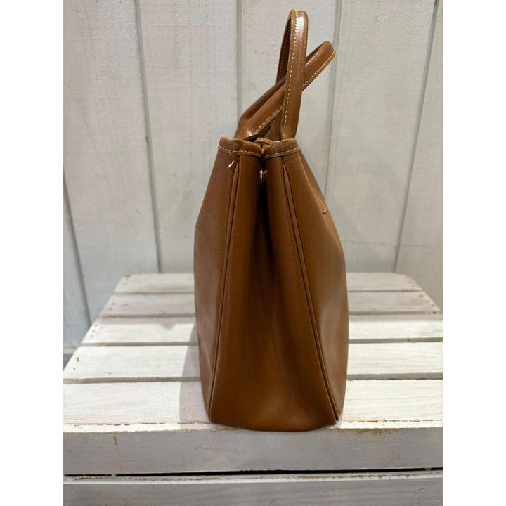 Longchamp Roseau Brown Leather Handbag