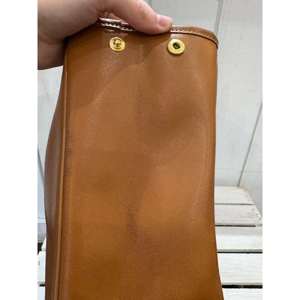 Longchamp Roseau Brown Leather Handbag