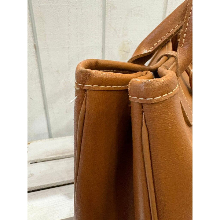 Longchamp Roseau Brown Leather Handbag