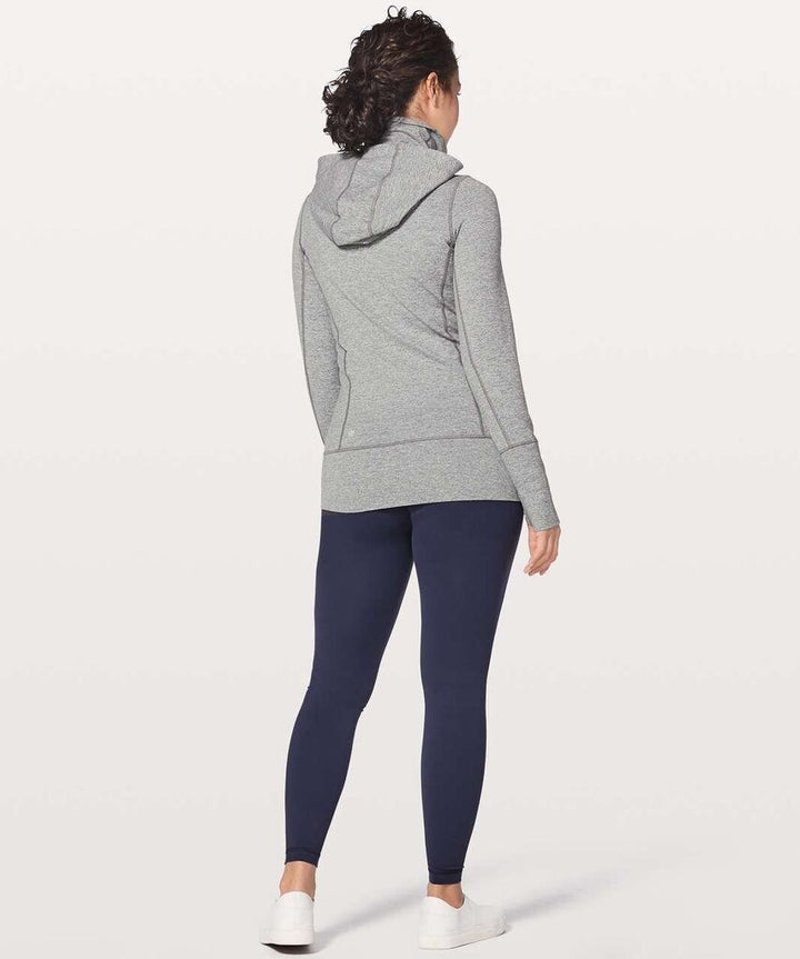 Lululemon Stride Jacket II in Heathered Slate - Size 4