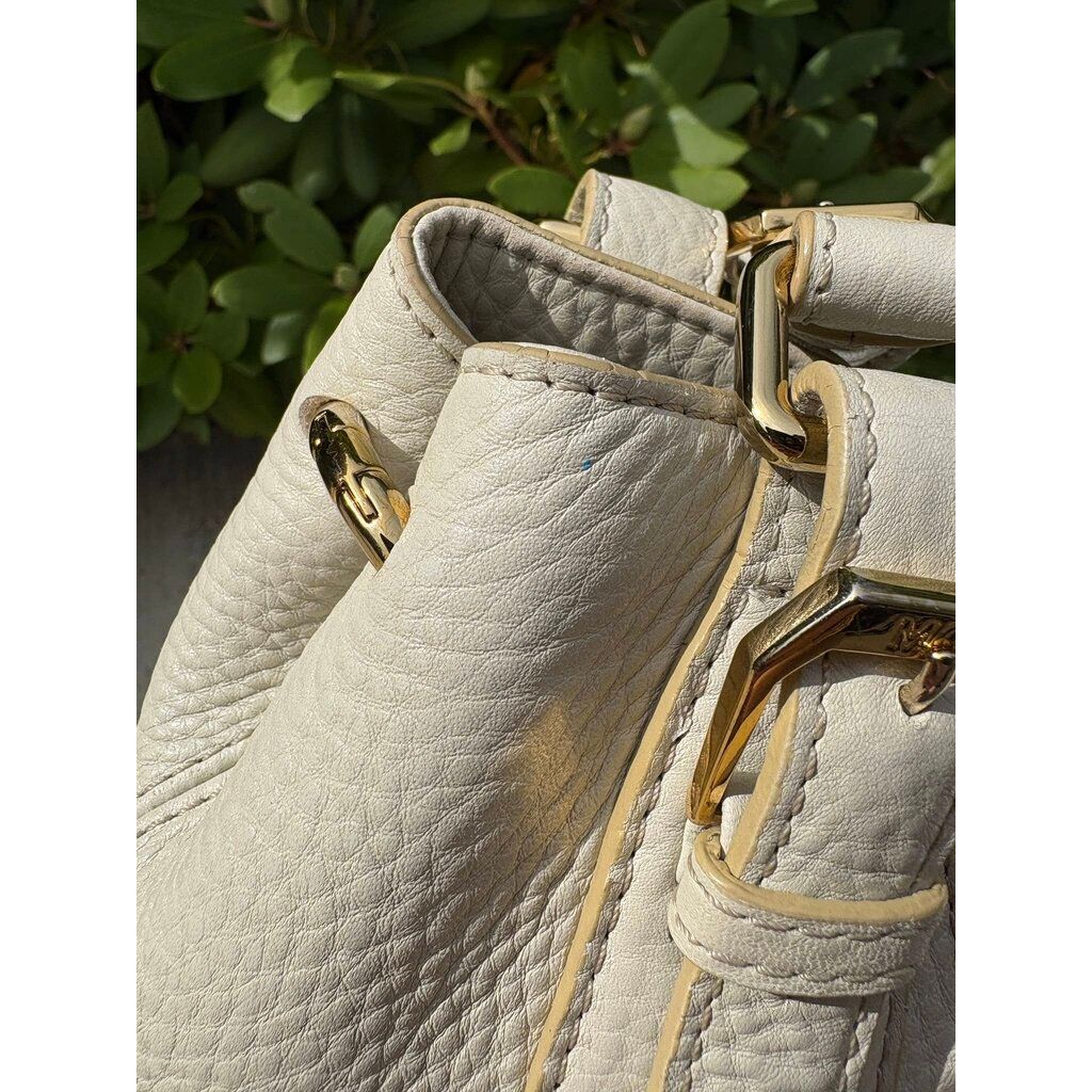 MCM Pebble Leather Shoulder Bag