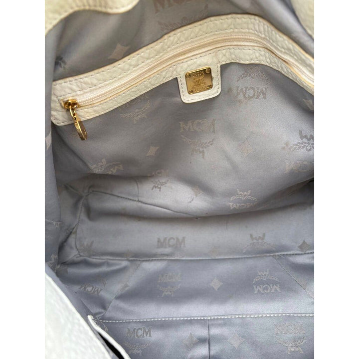 MCM Pebble Leather Shoulder Bag