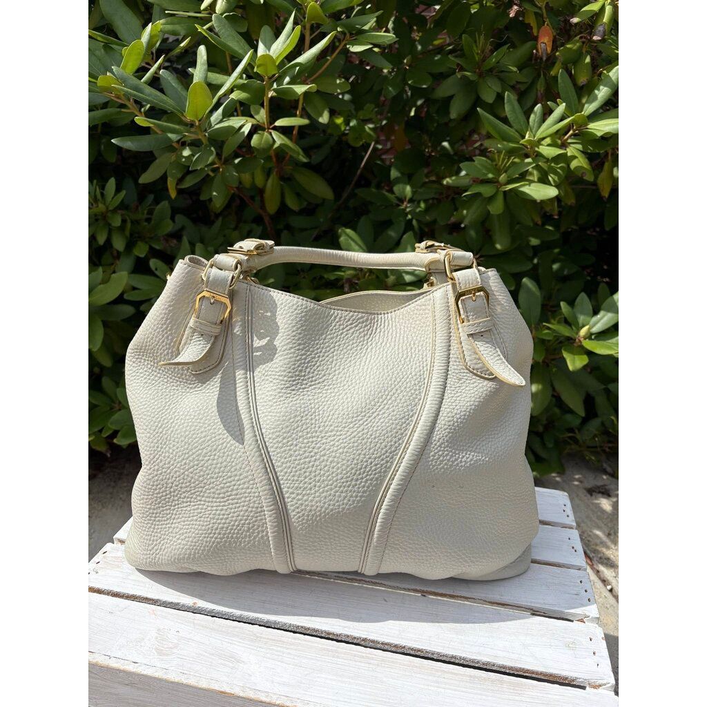 MCM Pebble Leather Shoulder Bag