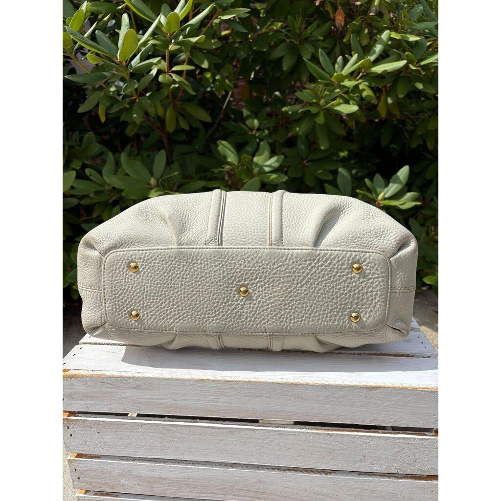 MCM Pebble Leather Shoulder Bag